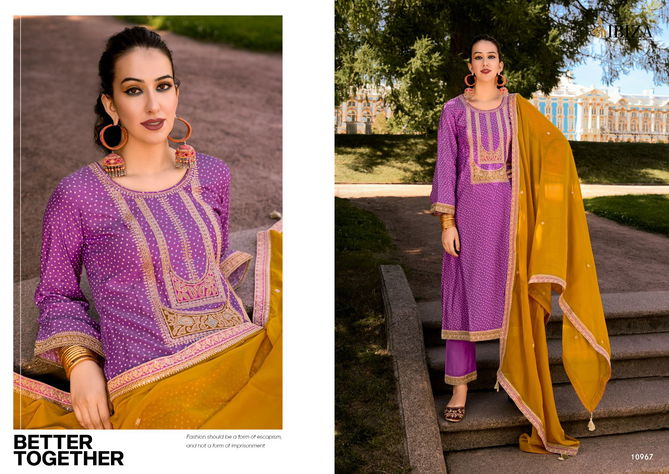 Rang Bandhej By Ibiza Russian Designer Salwar Kameez Wholesale Price In Surat
